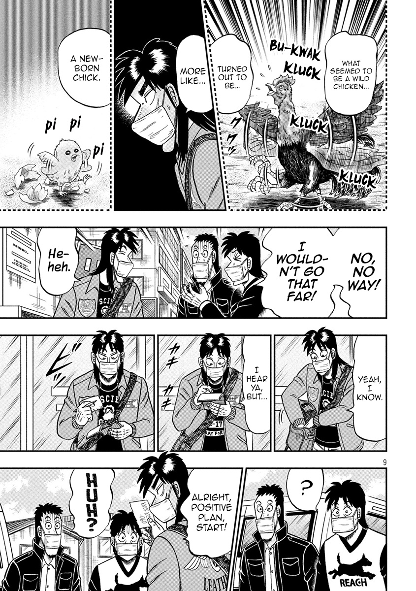 Tobaku Datenroku Kaiji - One Poker Hen Chapter 386 #9