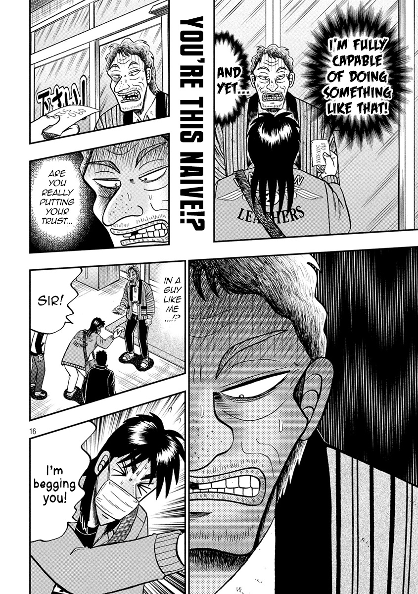 Tobaku Datenroku Kaiji - One Poker Hen Chapter 386 #16