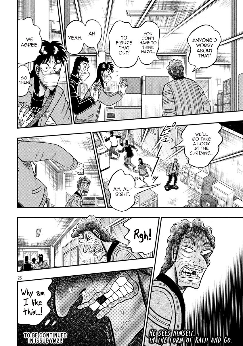 Tobaku Datenroku Kaiji - One Poker Hen Chapter 384 #25