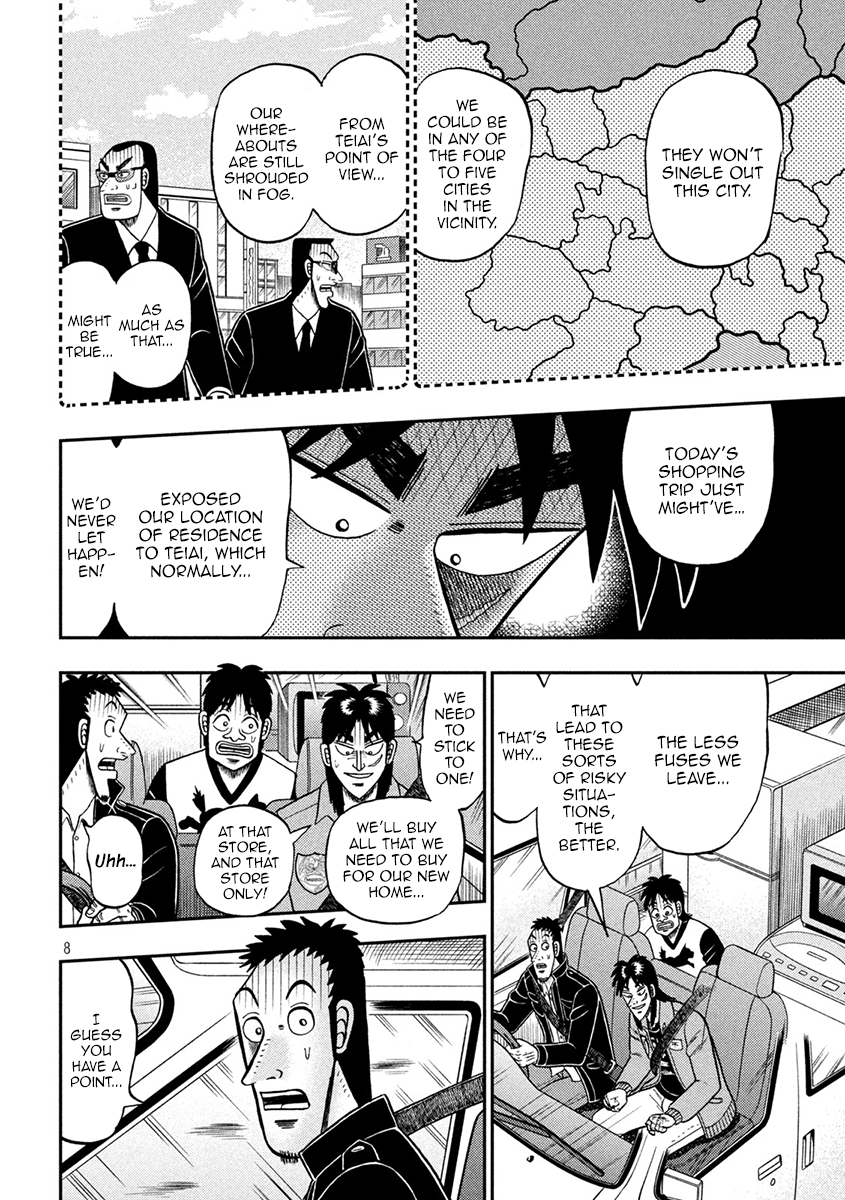 Tobaku Datenroku Kaiji - One Poker Hen Chapter 382 #8