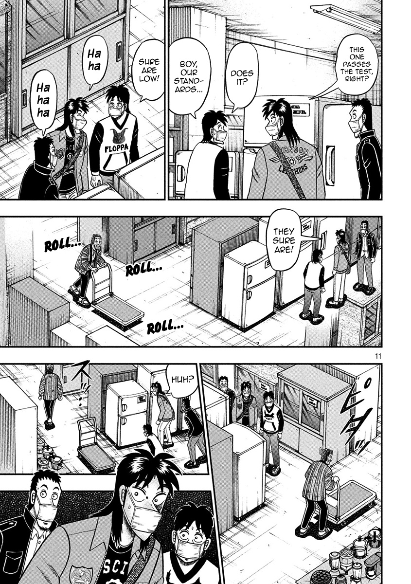 Tobaku Datenroku Kaiji - One Poker Hen Chapter 381 #11