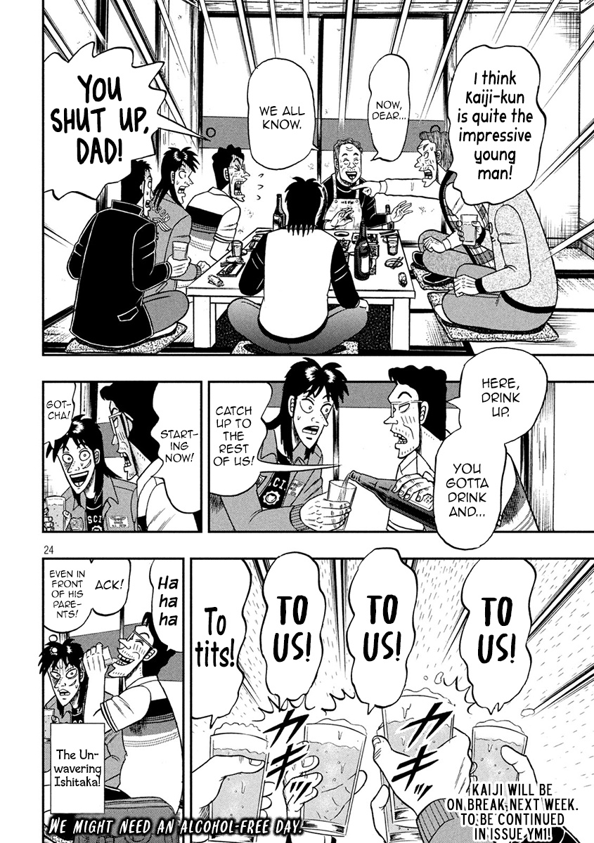 Tobaku Datenroku Kaiji - One Poker Hen Chapter 370 #23