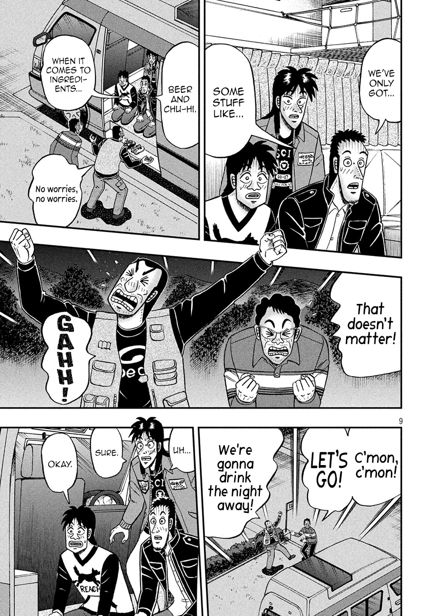 Tobaku Datenroku Kaiji - One Poker Hen Chapter 350 #9