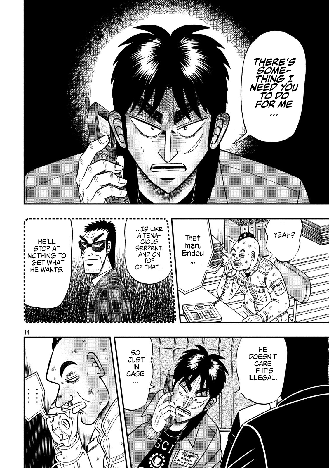 Tobaku Datenroku Kaiji - One Poker Hen Chapter 346 #14