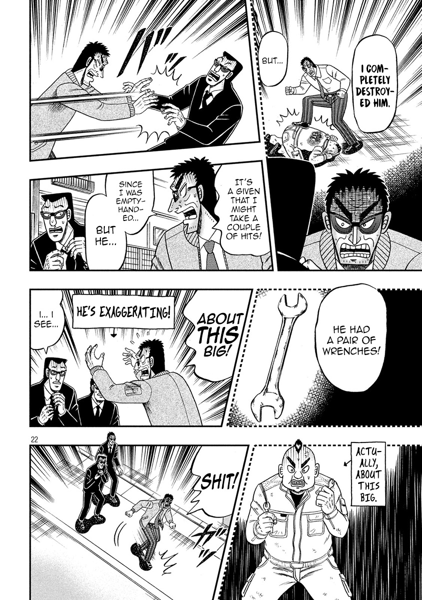 Tobaku Datenroku Kaiji - One Poker Hen Chapter 344 #21