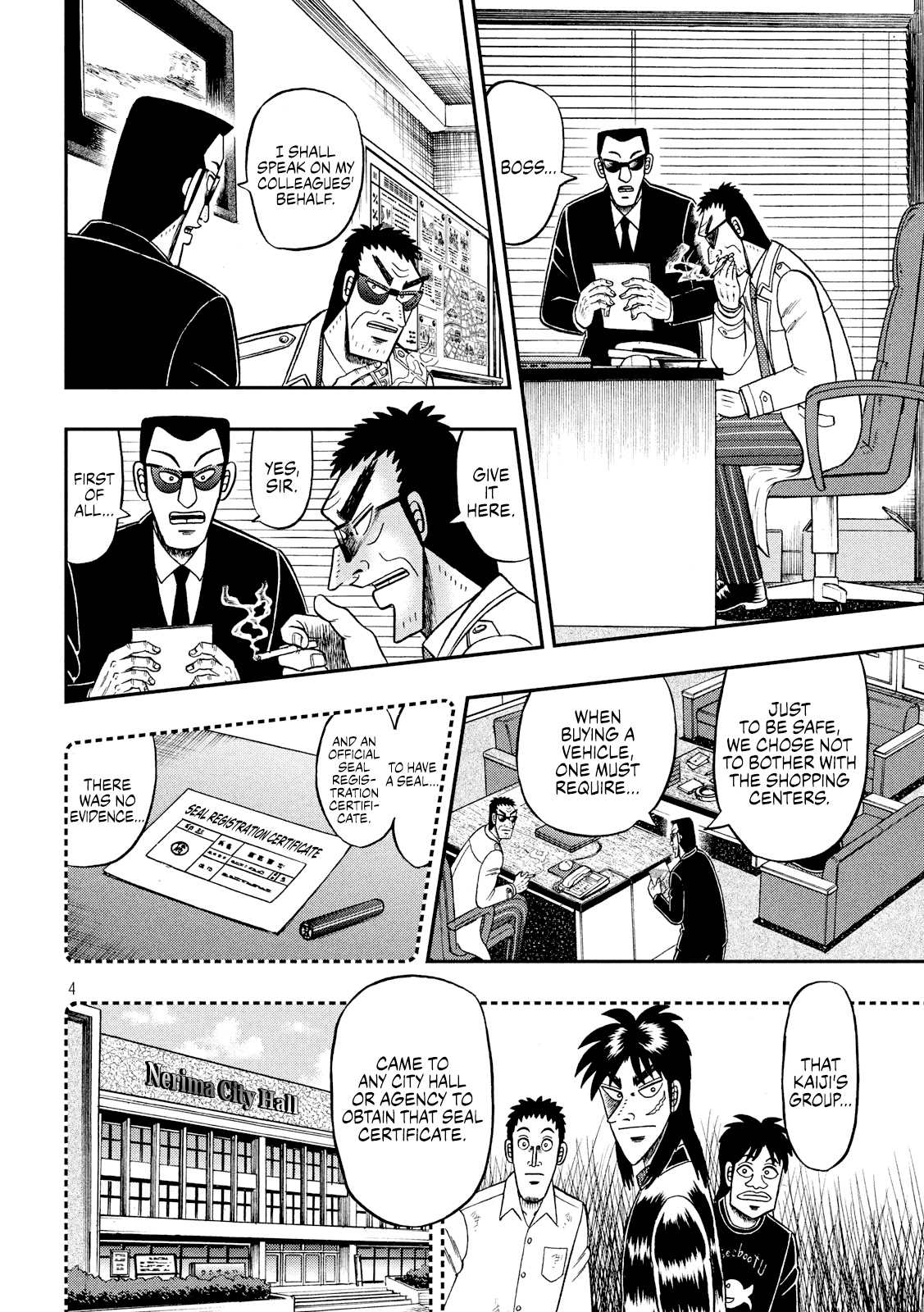 Tobaku Datenroku Kaiji - One Poker Hen Chapter 339 #4