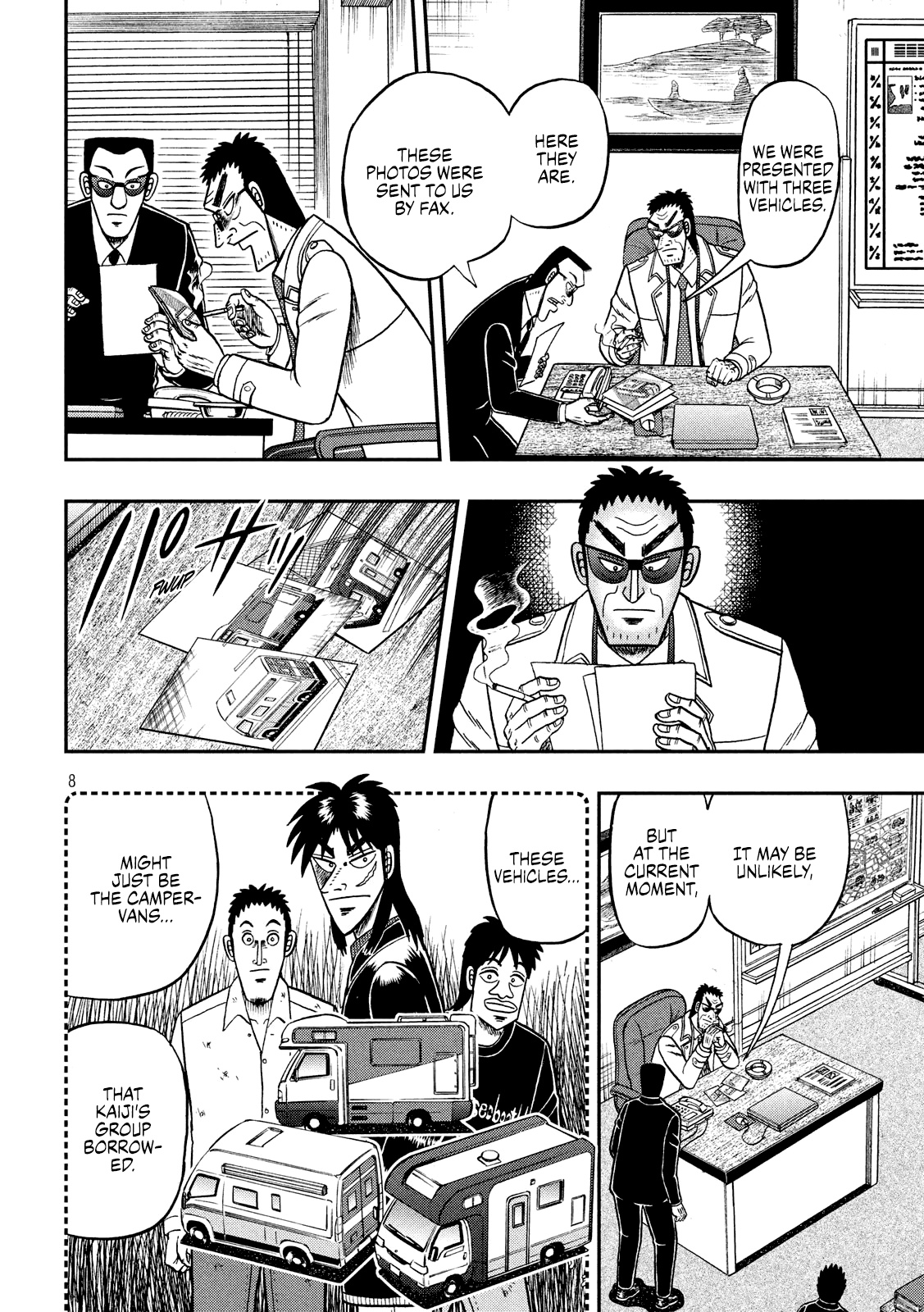 Tobaku Datenroku Kaiji - One Poker Hen Chapter 339 #8