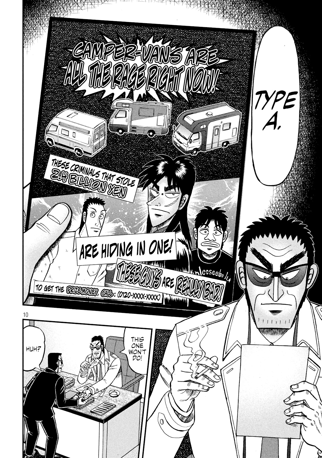 Tobaku Datenroku Kaiji - One Poker Hen Chapter 339 #10