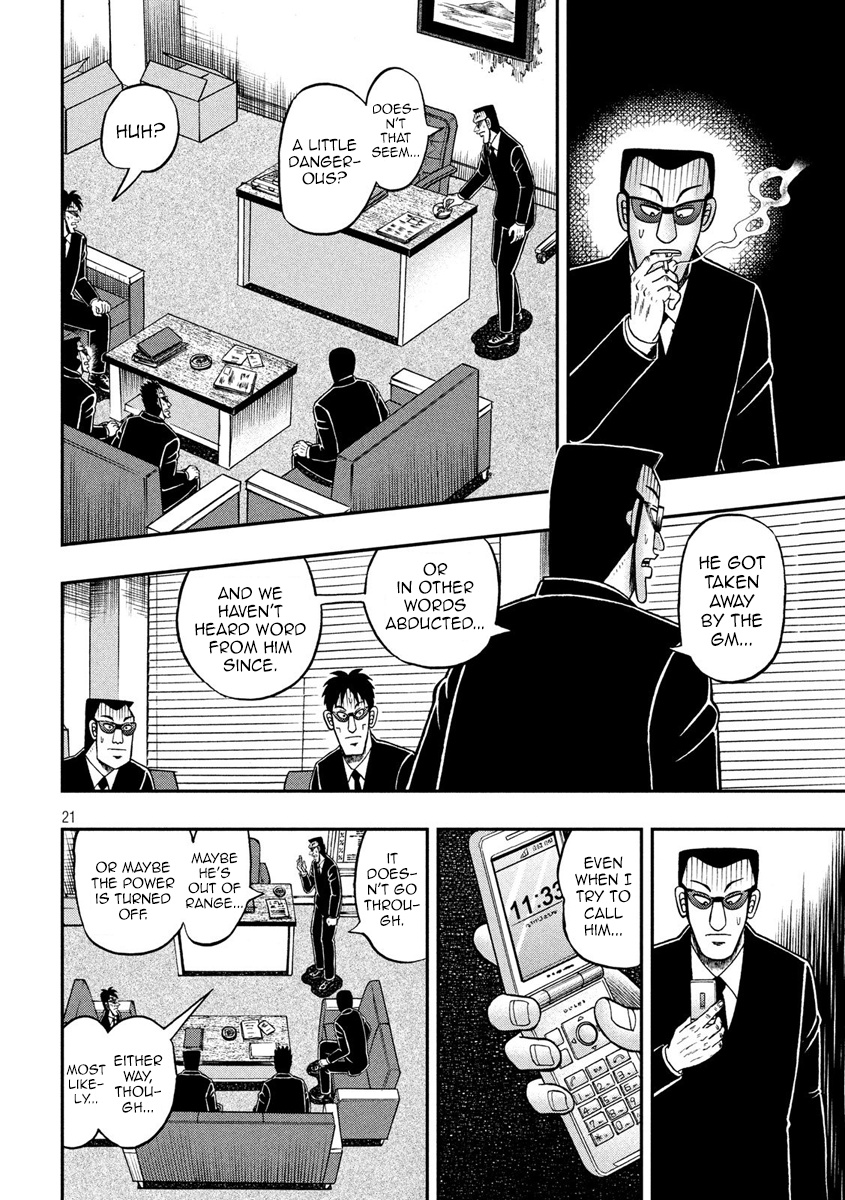 Tobaku Datenroku Kaiji - One Poker Hen Chapter 337 #21