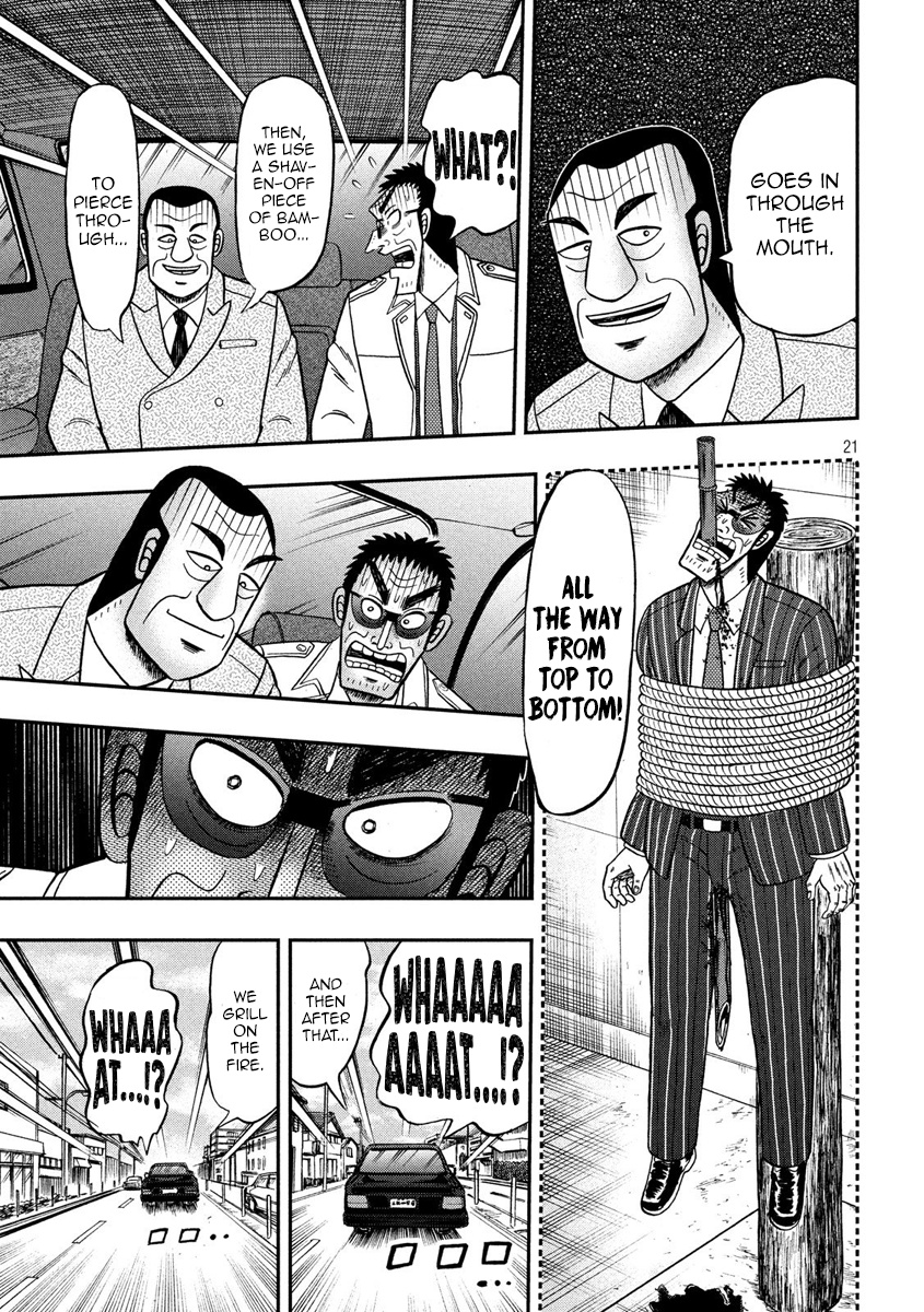 Tobaku Datenroku Kaiji - One Poker Hen Chapter 333 #21