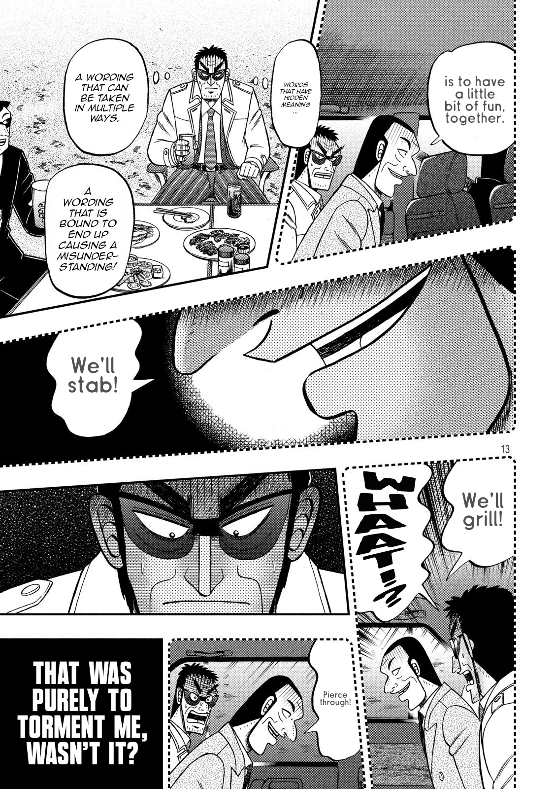 Tobaku Datenroku Kaiji - One Poker Hen Chapter 334 #12