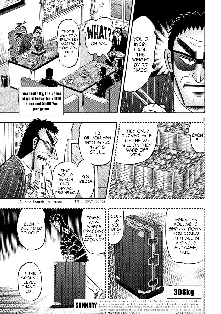 Tobaku Datenroku Kaiji - One Poker Hen Chapter 331 #3