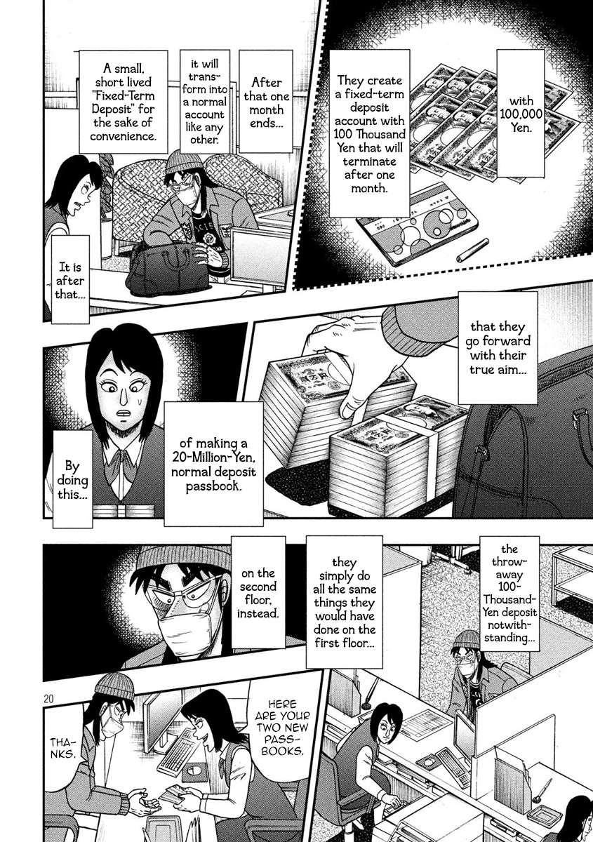 Tobaku Datenroku Kaiji - One Poker Hen Chapter 330 #20