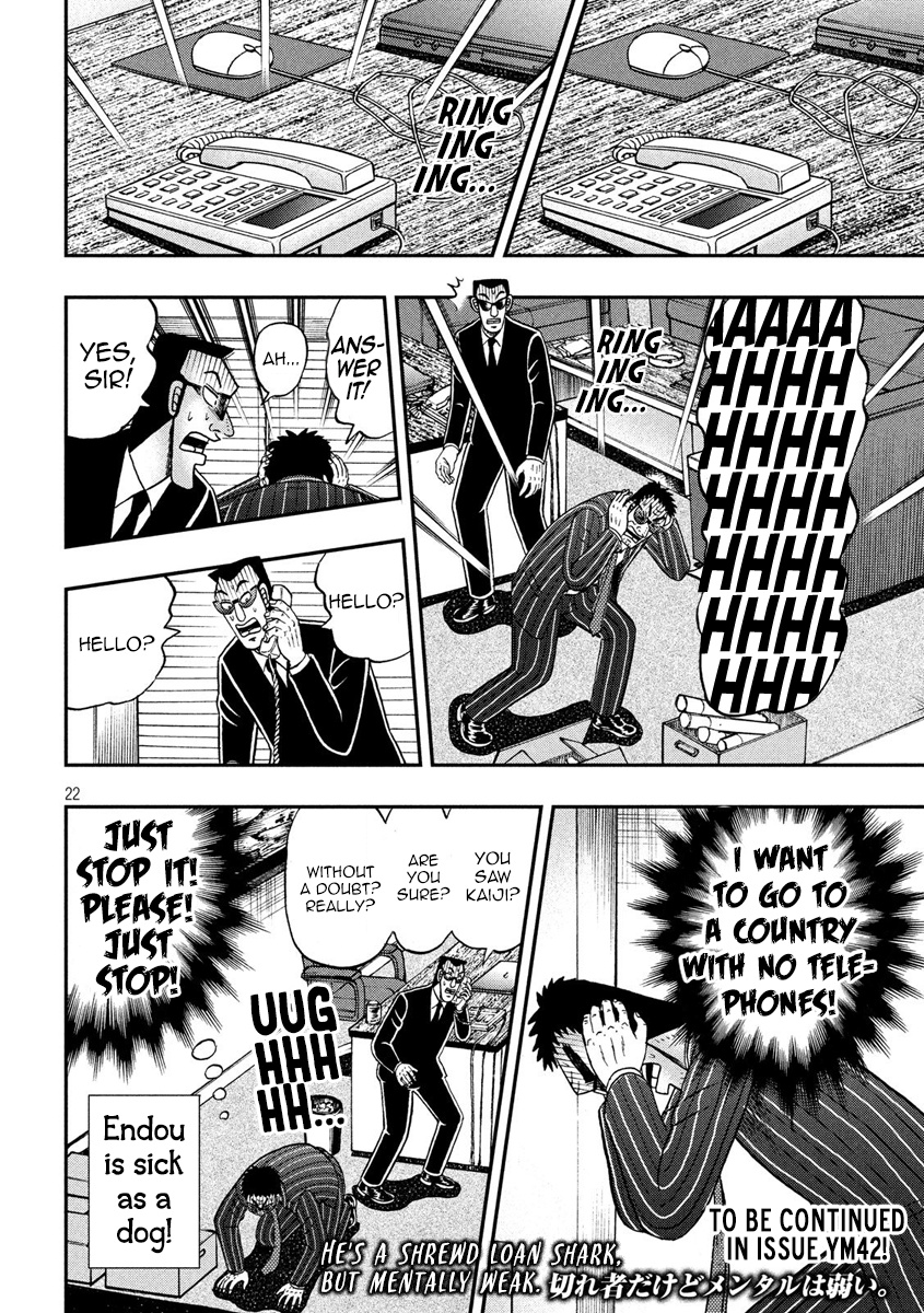 Tobaku Datenroku Kaiji - One Poker Hen Chapter 329 #21