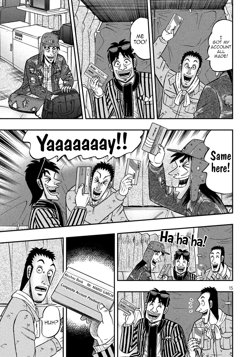 Tobaku Datenroku Kaiji - One Poker Hen Chapter 323 #15