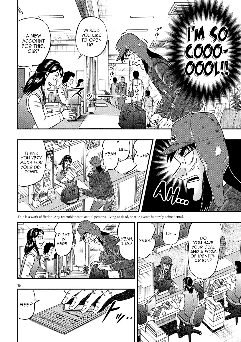 Tobaku Datenroku Kaiji - One Poker Hen Chapter 322 #15