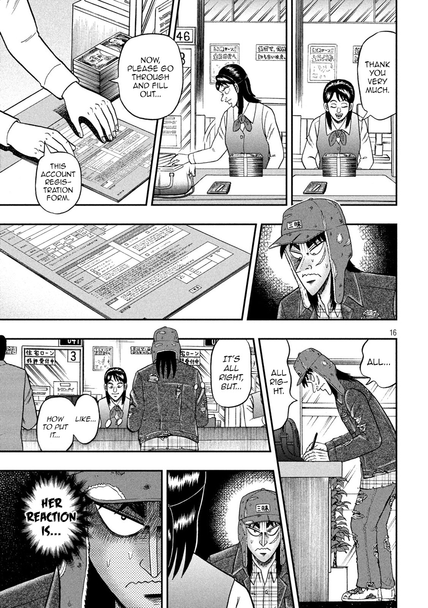 Tobaku Datenroku Kaiji - One Poker Hen Chapter 322 #16