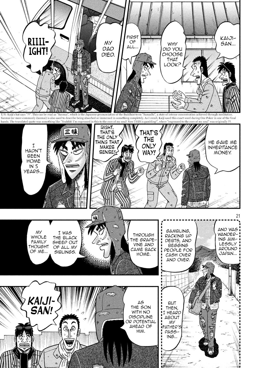 Tobaku Datenroku Kaiji - One Poker Hen Chapter 321 #21