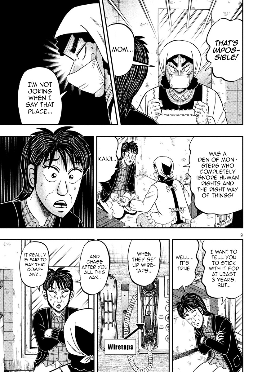 Tobaku Datenroku Kaiji - One Poker Hen Chapter 303 #9