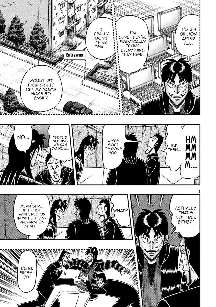 Tobaku Datenroku Kaiji - One Poker Hen Chapter 297 #21