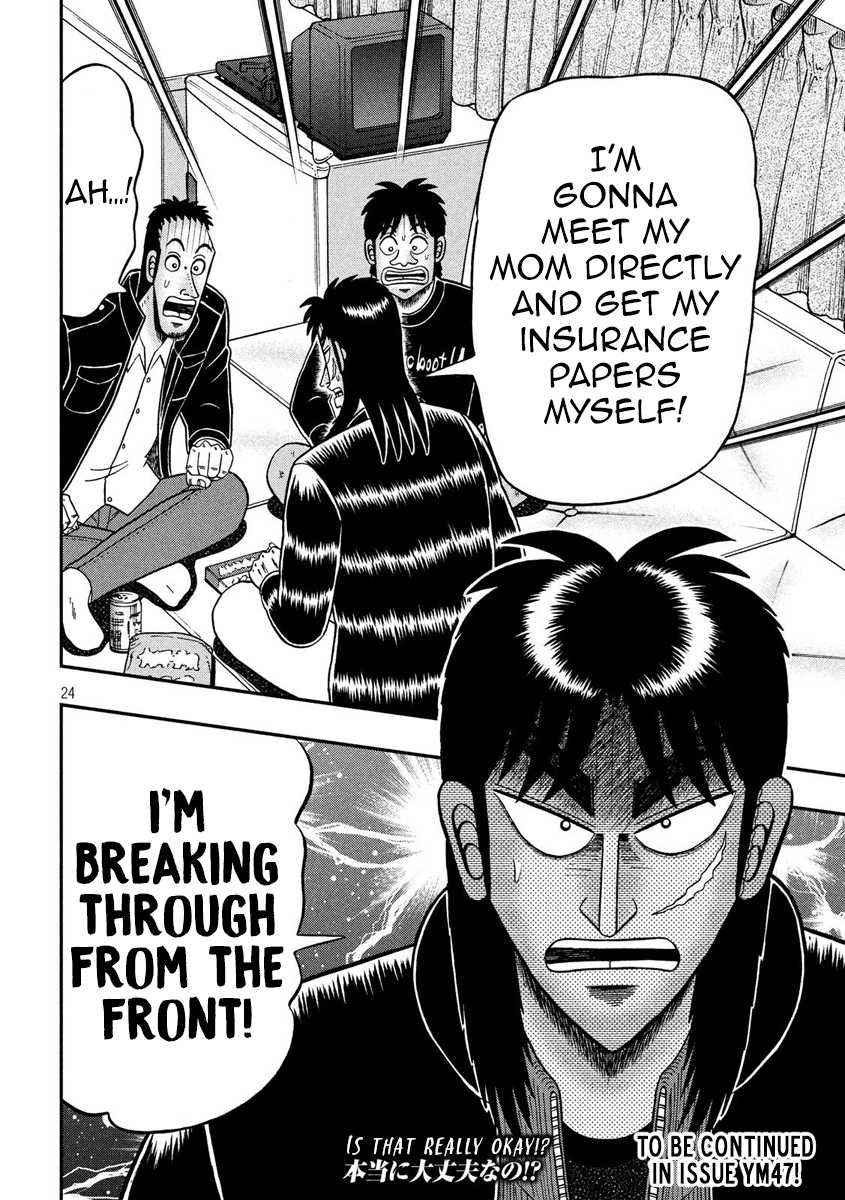 Tobaku Datenroku Kaiji - One Poker Hen Chapter 297 #24