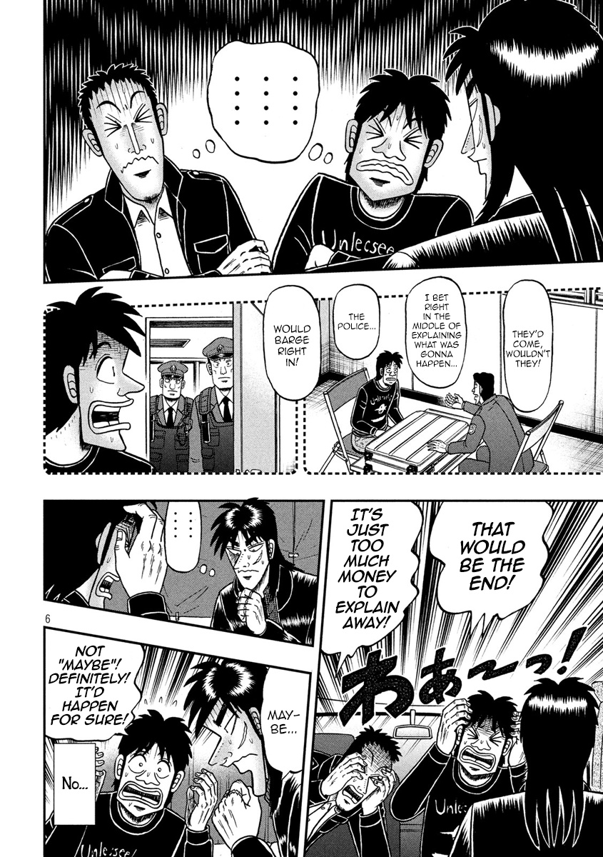 Tobaku Datenroku Kaiji - One Poker Hen Chapter 296 #6