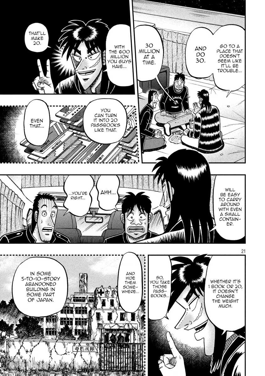 Tobaku Datenroku Kaiji - One Poker Hen Chapter 295 #21