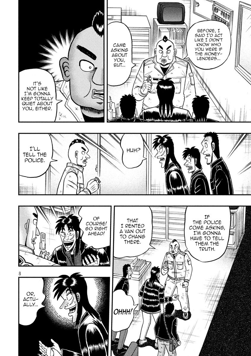 Tobaku Datenroku Kaiji - One Poker Hen Chapter 294 #8