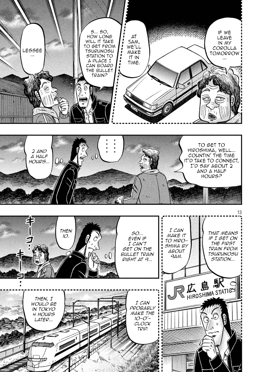 Tobaku Datenroku Kaiji - One Poker Hen Chapter 276 #13