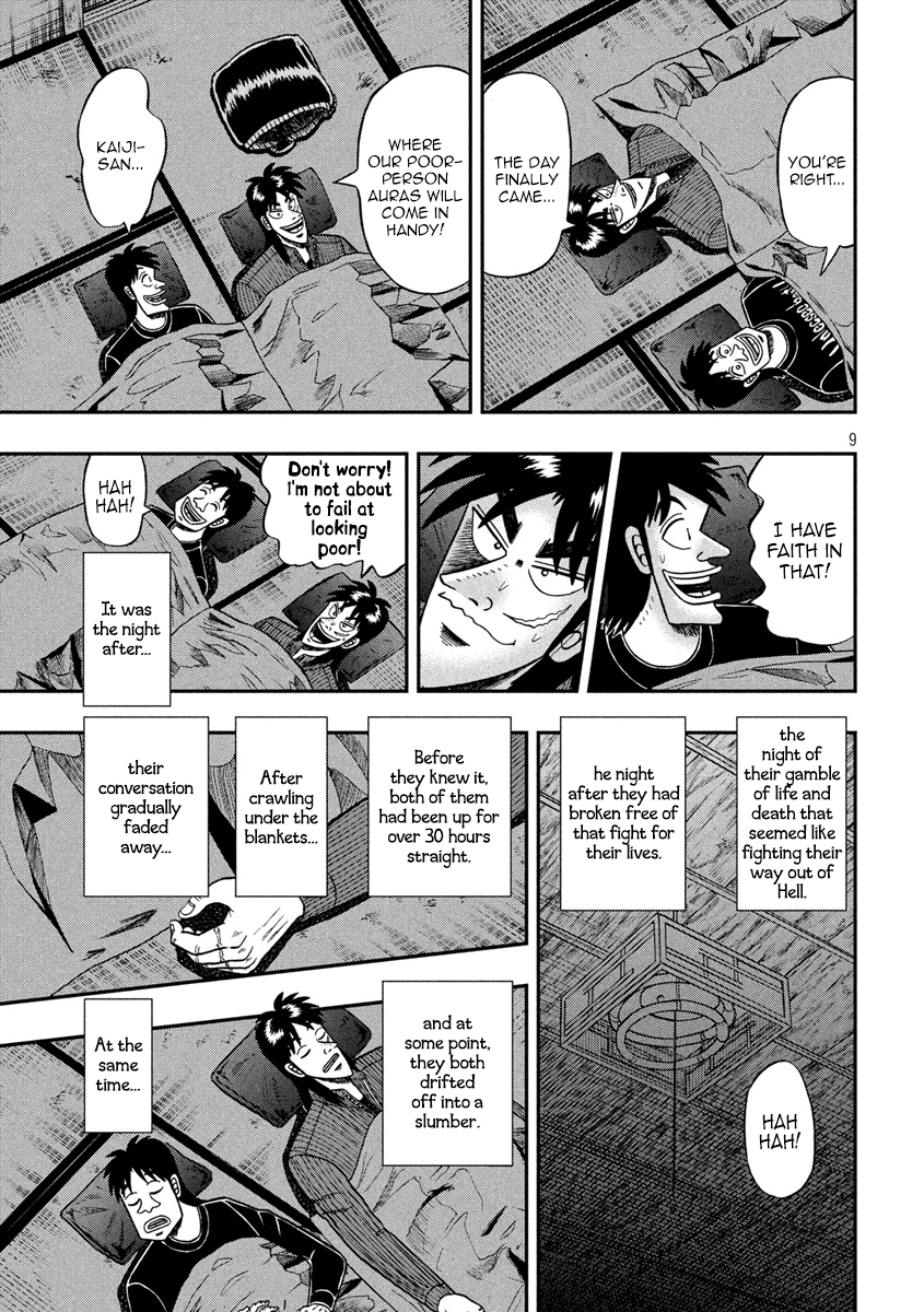 Tobaku Datenroku Kaiji - One Poker Hen Chapter 274 #9