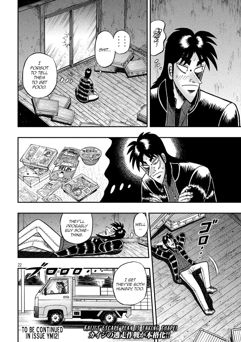 Tobaku Datenroku Kaiji - One Poker Hen Chapter 272 #22