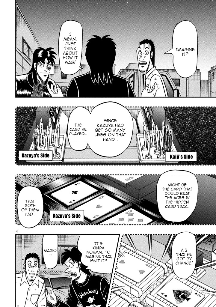 Tobaku Datenroku Kaiji - One Poker Hen Chapter 262 #4