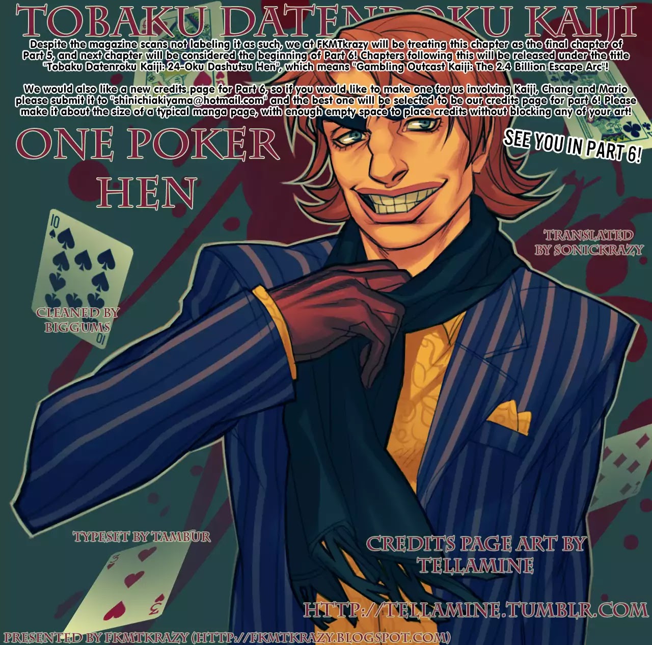 Tobaku Datenroku Kaiji - One Poker Hen Chapter 255 #22
