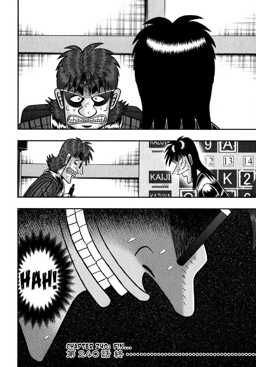 Tobaku Datenroku Kaiji - One Poker Hen Chapter 240 #22