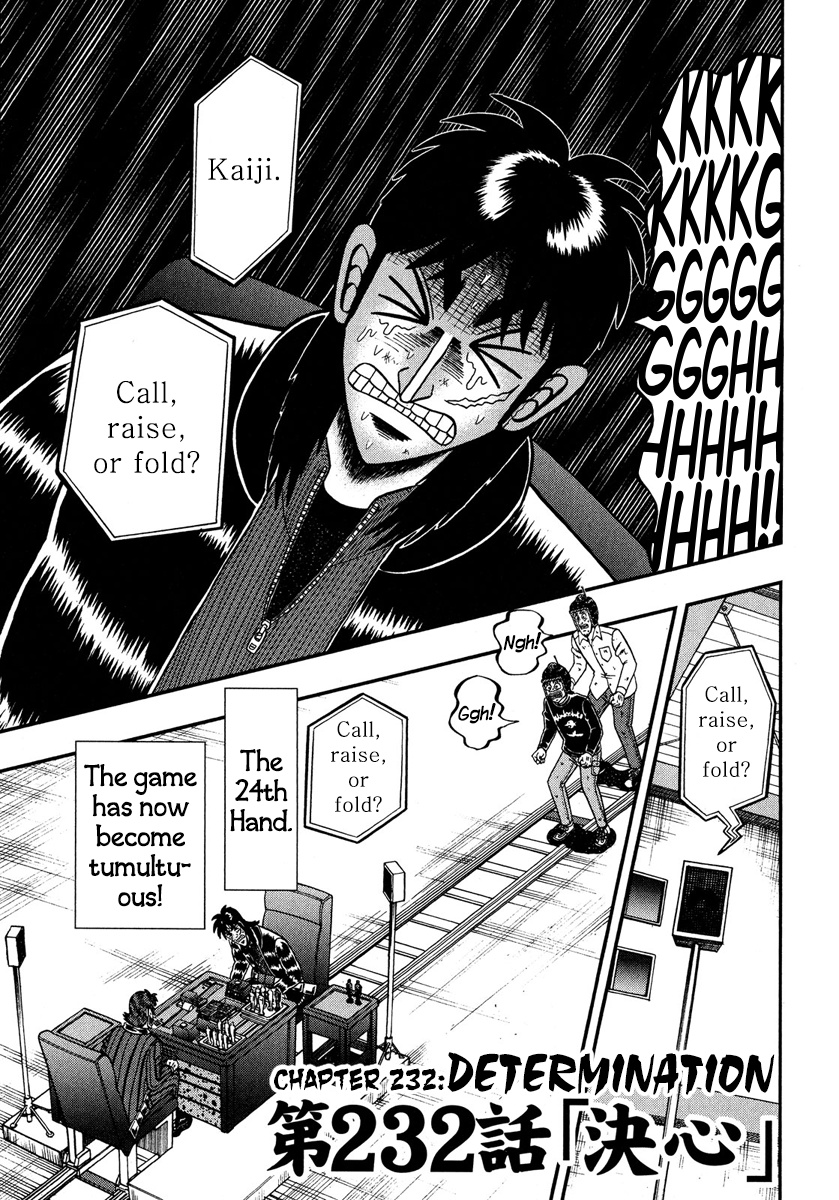 Tobaku Datenroku Kaiji - One Poker Hen Chapter 232 #1