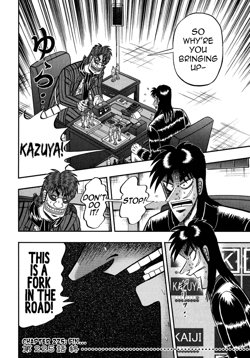 Tobaku Datenroku Kaiji - One Poker Hen Chapter 225 #21