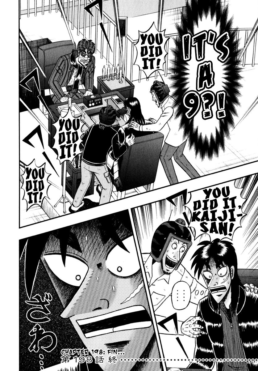 Tobaku Datenroku Kaiji - One Poker Hen Chapter 198 #19