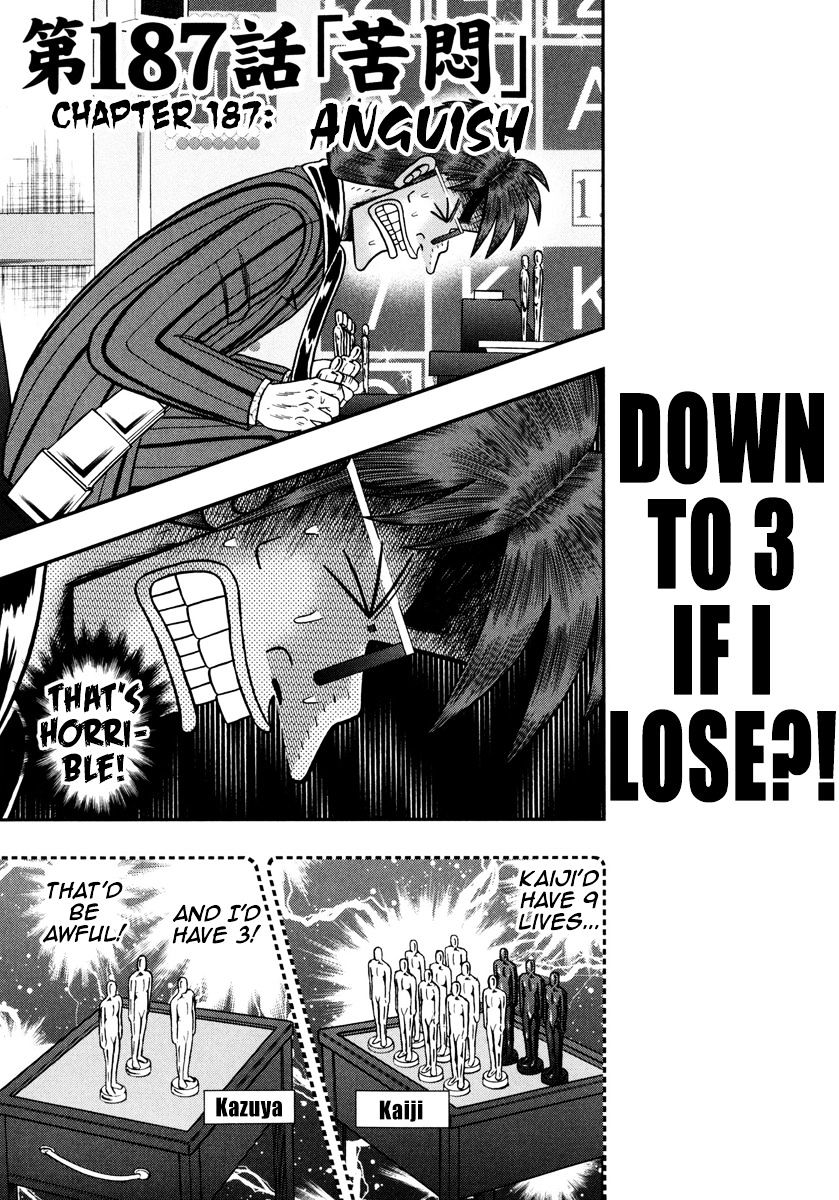 Tobaku Datenroku Kaiji - One Poker Hen Chapter 187 #1