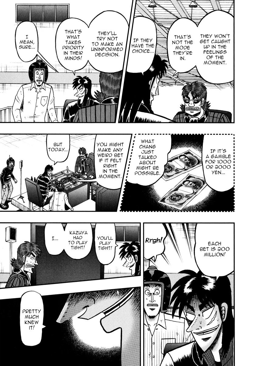 Tobaku Datenroku Kaiji - One Poker Hen Chapter 171 #9