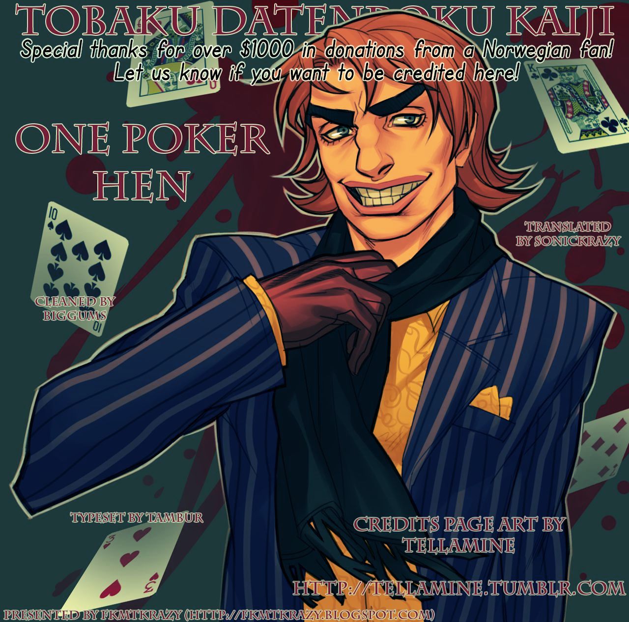 Tobaku Datenroku Kaiji - One Poker Hen Chapter 167 #20