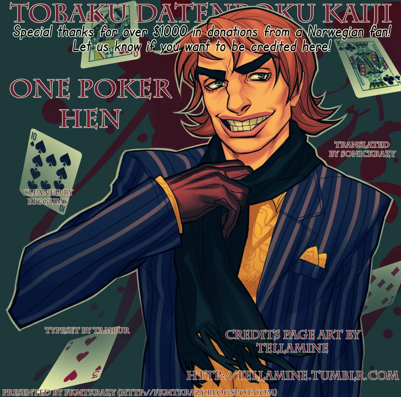 Tobaku Datenroku Kaiji - One Poker Hen Chapter 166 #22