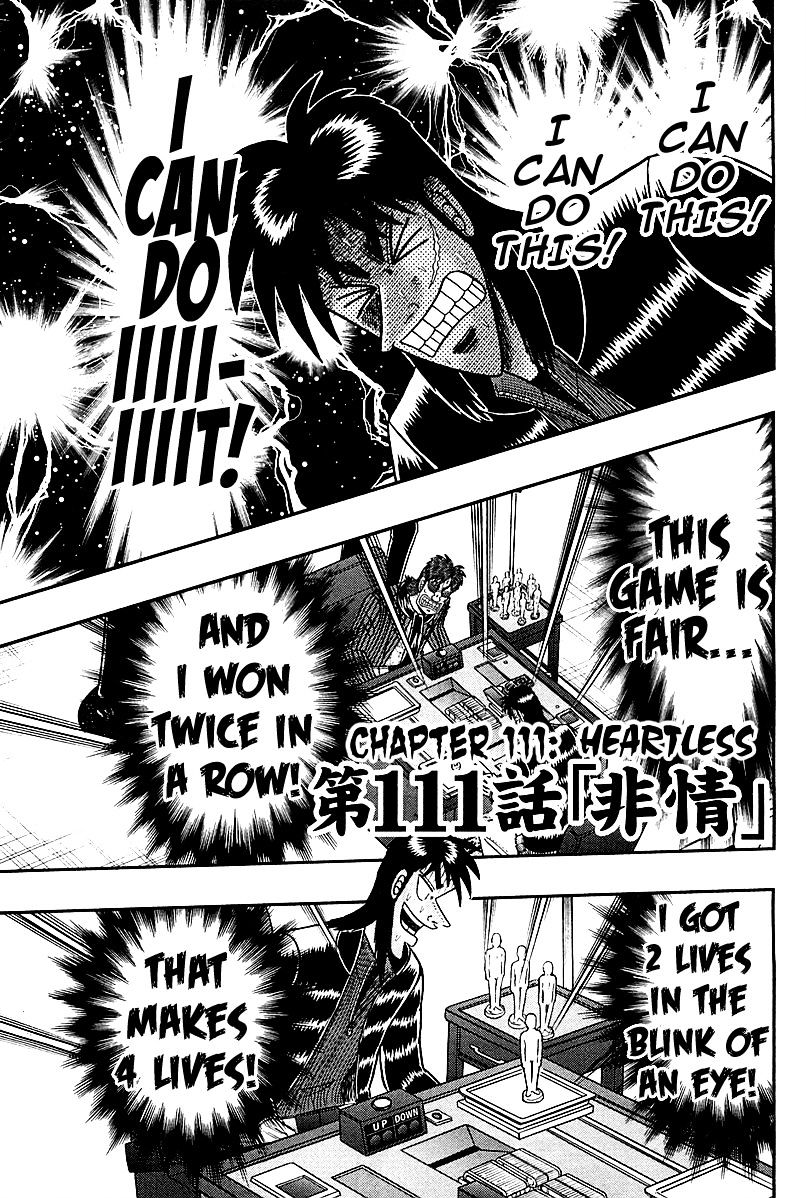 Tobaku Datenroku Kaiji - One Poker Hen Chapter 111 #6