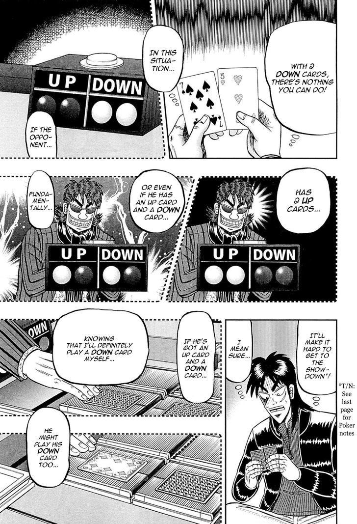 Tobaku Datenroku Kaiji - One Poker Hen Chapter 101 #21