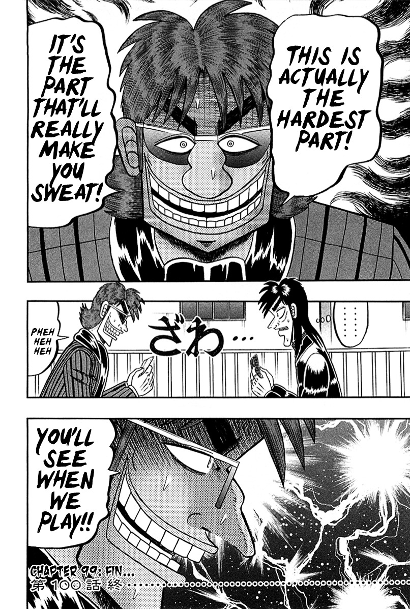 Tobaku Datenroku Kaiji - One Poker Hen Chapter 100 #17