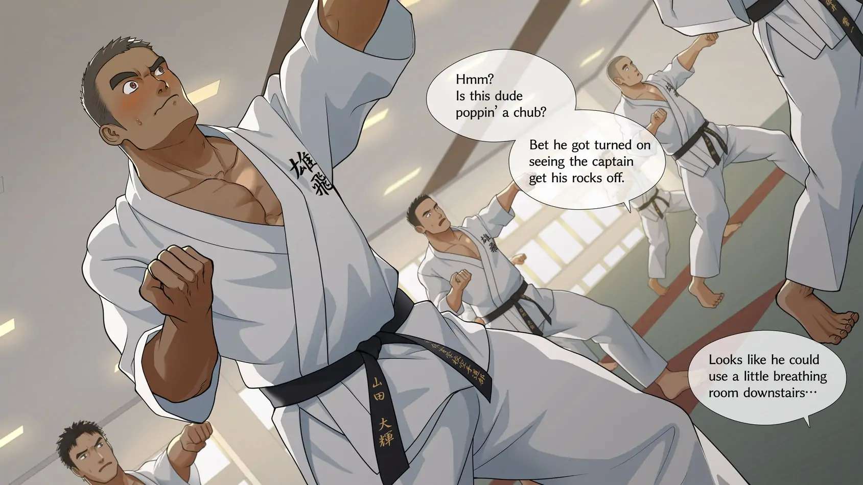 Time Stop Target, Karate Club Captain Chapter 2 #1