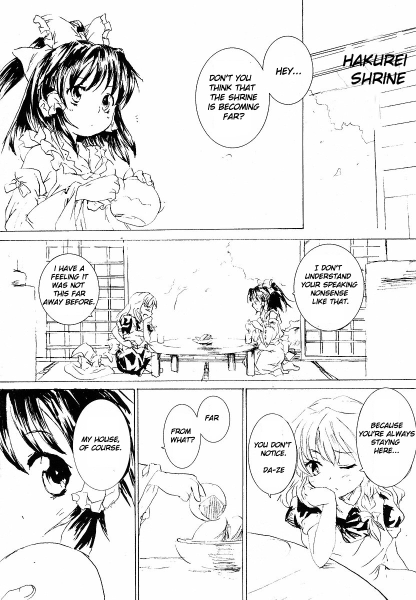 Touhou Sangetsusei ~ Eastern And Little Nature Deity Chapter 0 #3