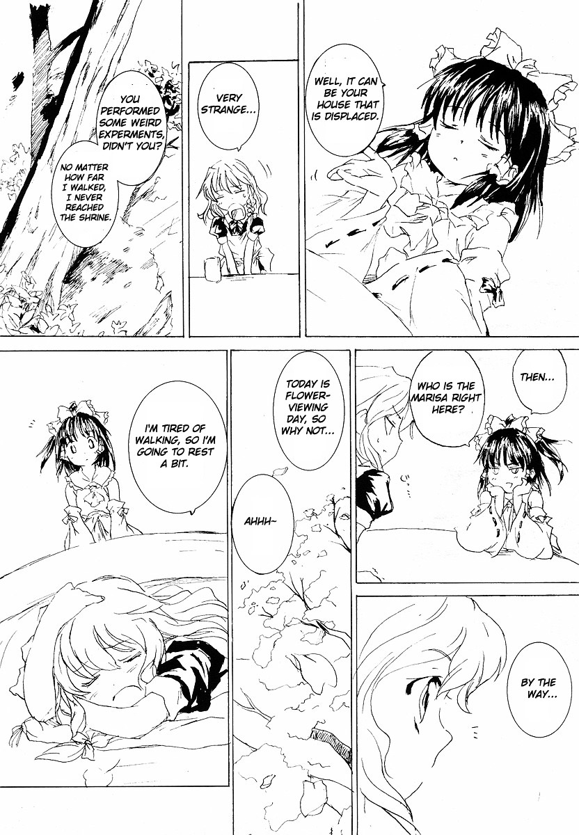 Touhou Sangetsusei ~ Eastern And Little Nature Deity Chapter 0 #5