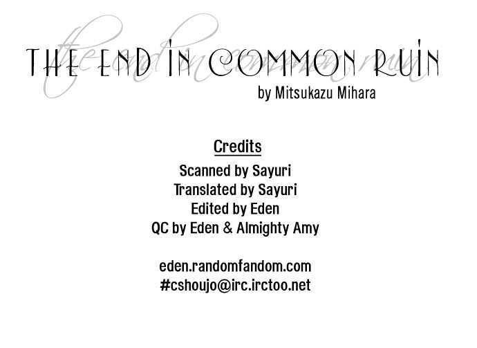 The End In Common Ruin Chapter 1 #2