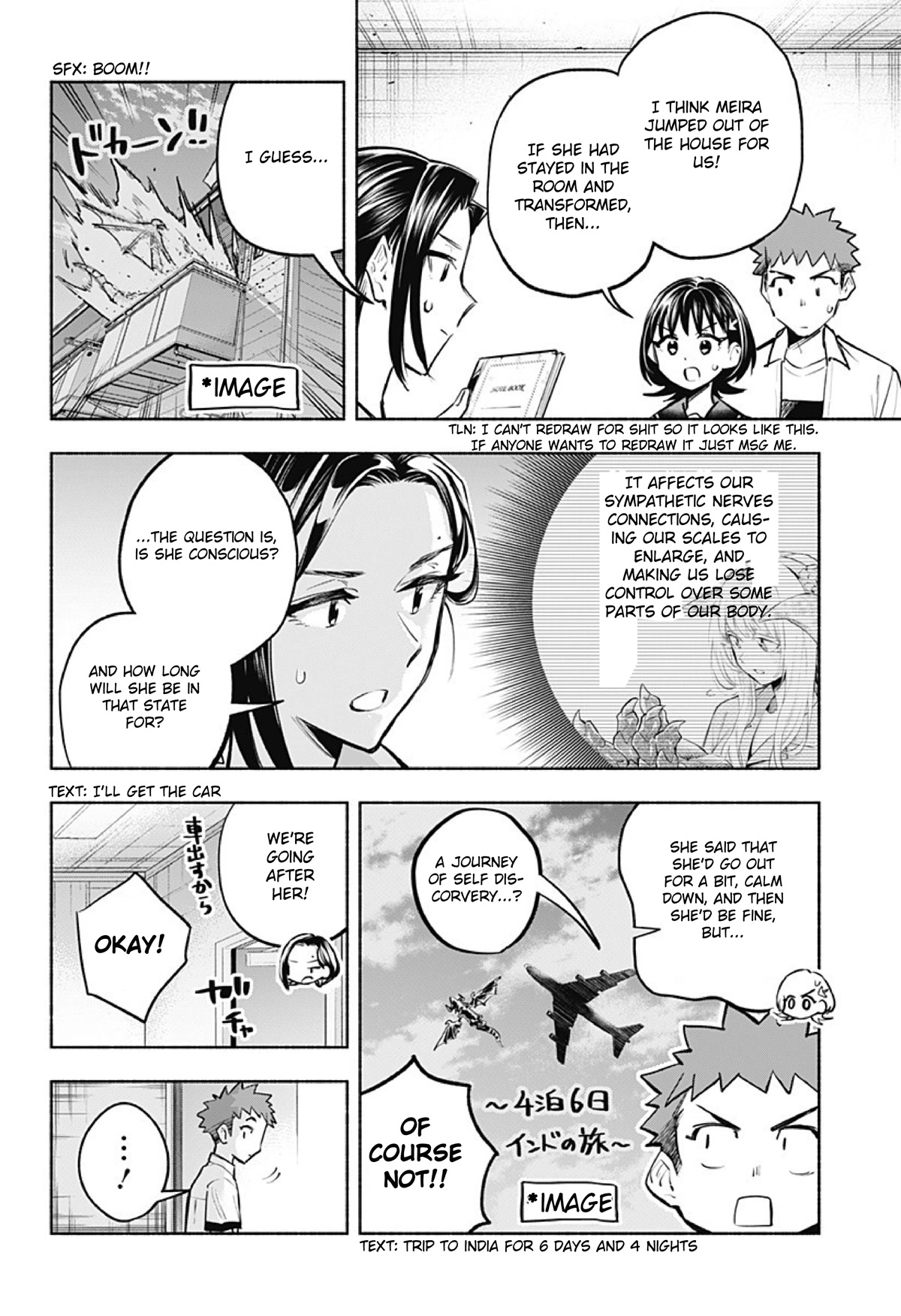 That Dragon (Exchange) Student Stands Out More Than Me Chapter 14 #3