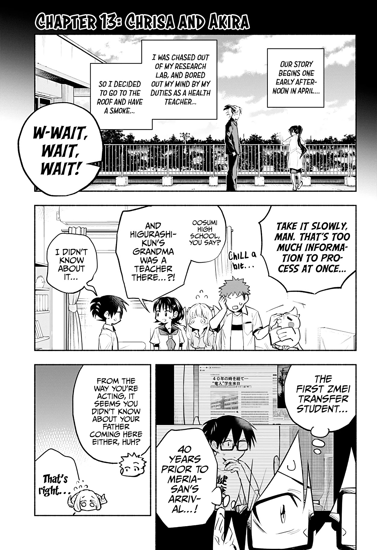 That Dragon (Exchange) Student Stands Out More Than Me Chapter 13 #4